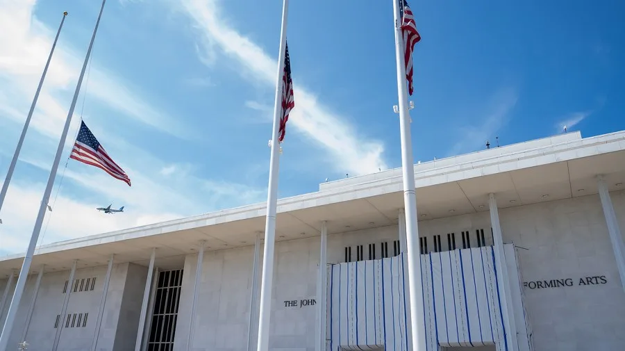 DOJ insists new Trump inscriptions are 'not renaming' Kennedy Center