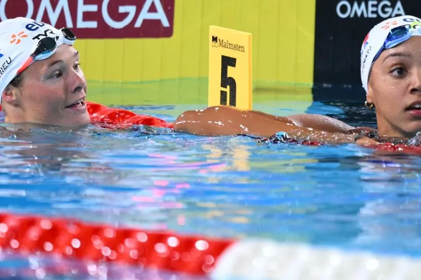 Une course et deux rêves : premier et deuxième chronos des demies du 100 m dos, Mary-Ambre Moluh et Pauline Mahieu peuvent viser haut en finale des Championnats d'Europe