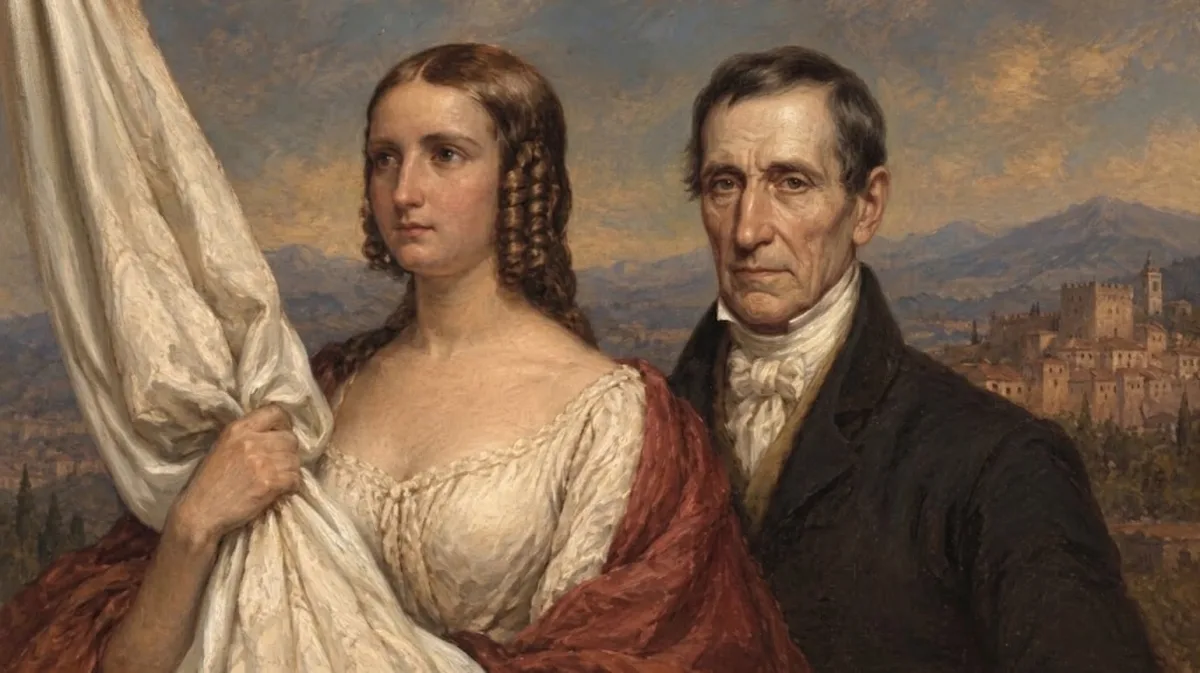 Le ofrecieron salvarse si delataba a sus compañeros, pero siguió fiel a los ideales de su esposo: la historia de Mariana Pineda
