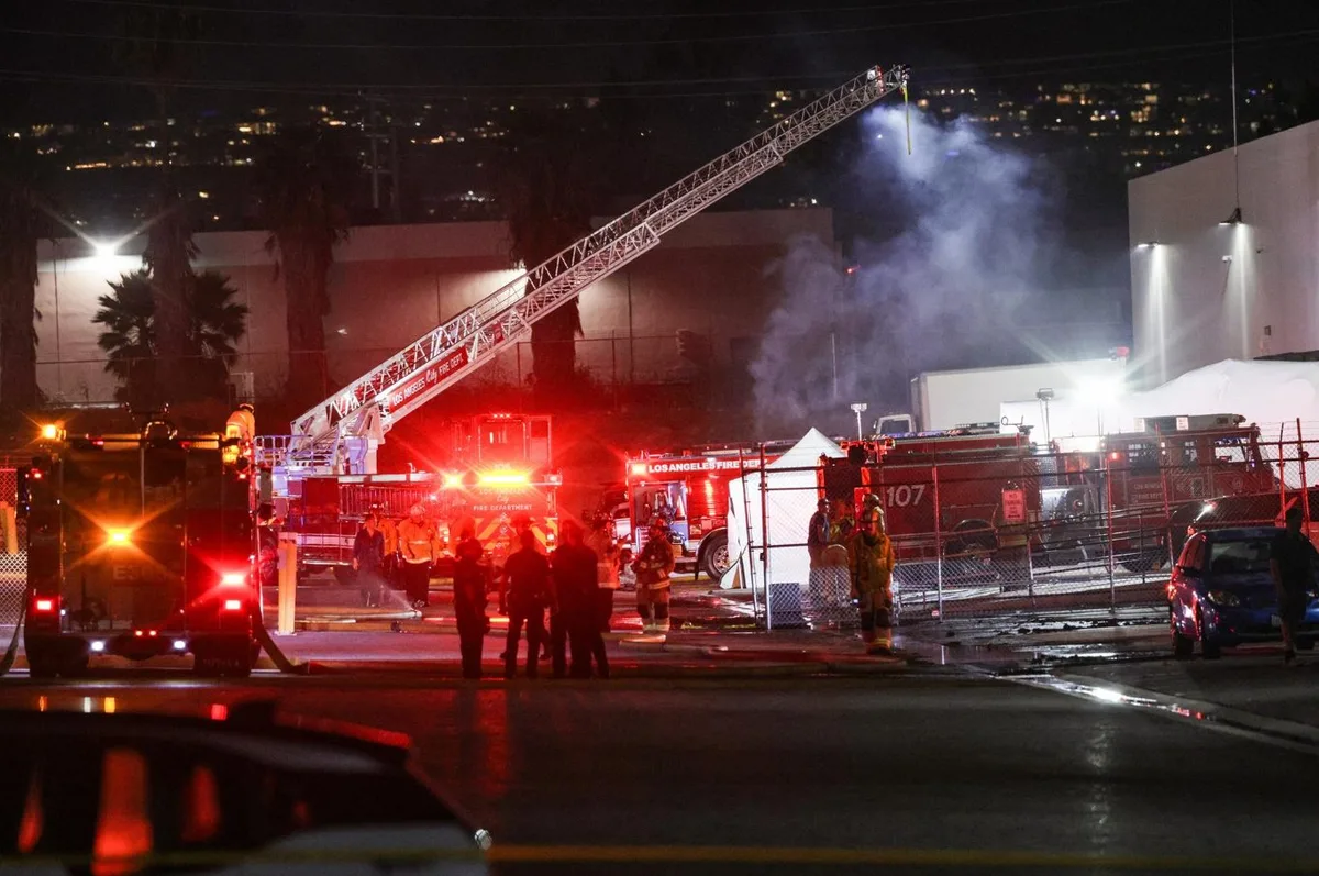 VIDEO: trágica caída de un helicóptero de NBC dejó tres muertos en Los Ángeles
