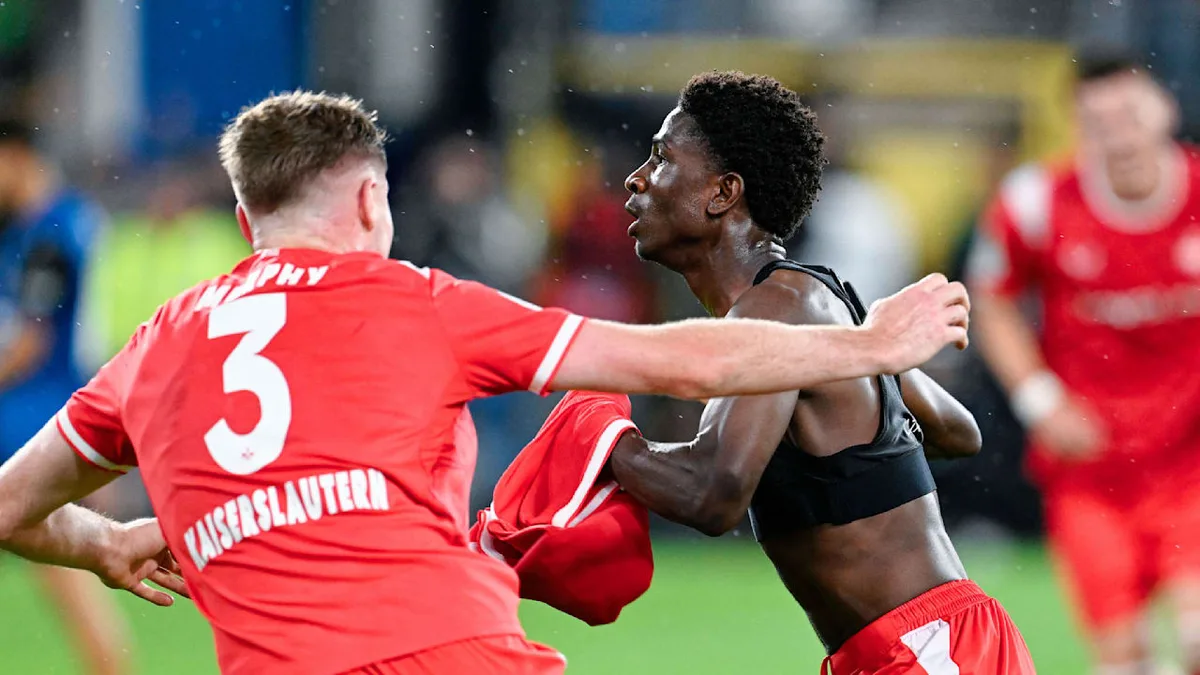 Tor-Show im Pokal - Frankfurt siegt gegen 48-Millionen-Äpfel-Dorf
