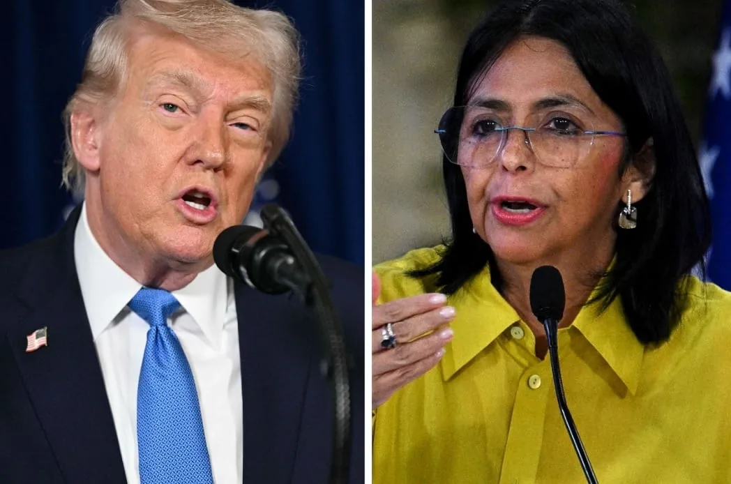 Espaldarazo y polémica: afirman que Trump se reuniría con Delcy Rodríguez en EE.UU.