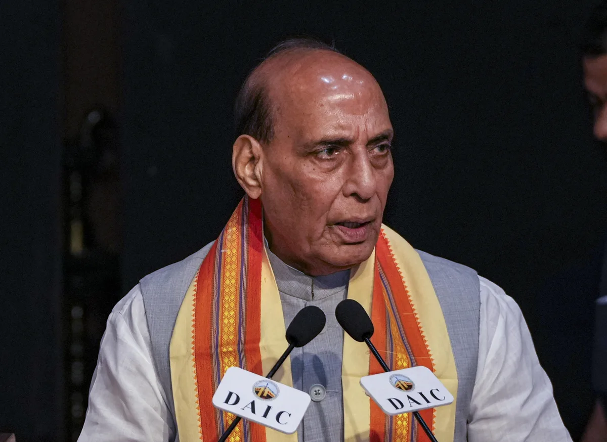 Rajnath lays foundation for 5 expansion projects of GRSE, Yantra India
