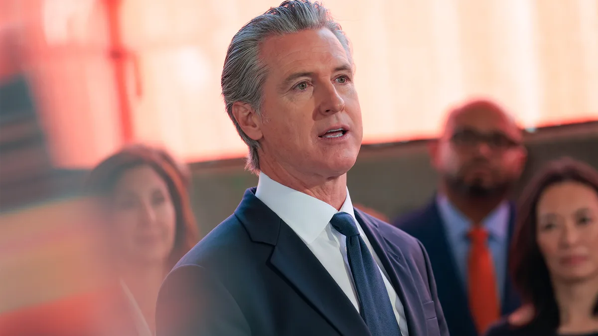 Paramount & State AGs Settlement Talks Set For Next Week; Gavin Newsom Says He Takes Paramount CEO’s Threat To Leave California “Seriously”