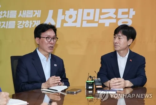 김민석, 범여 성향 野4당 대표와 '의원회관 5층 코너 모임' 결성