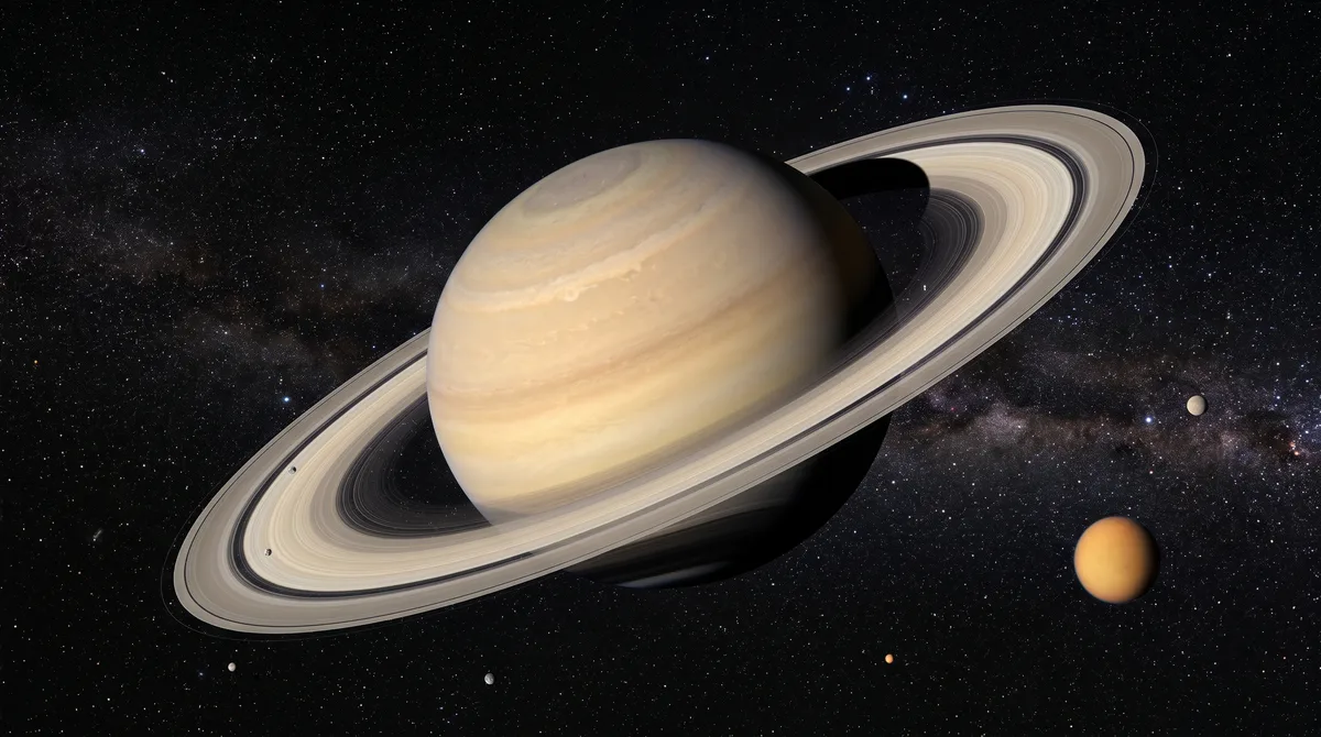 Os anéis de Saturno parecem antigos, mas dados da sonda Cassini sugerem que são surpreendentemente jovens