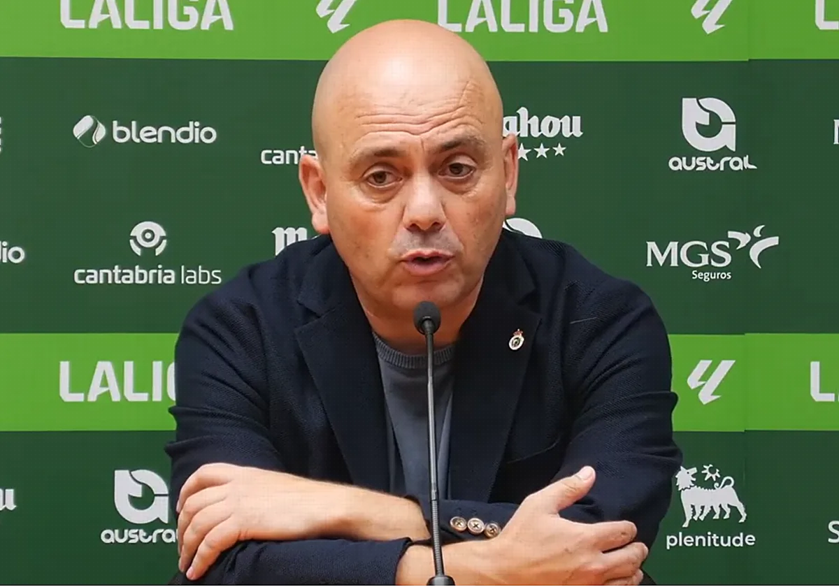 Chema Aragón, director deportivo del Racing, sobre las cifras del traspaso de Pablo García: «No es la cantidad, ni mucho menos, que se ha dicho»