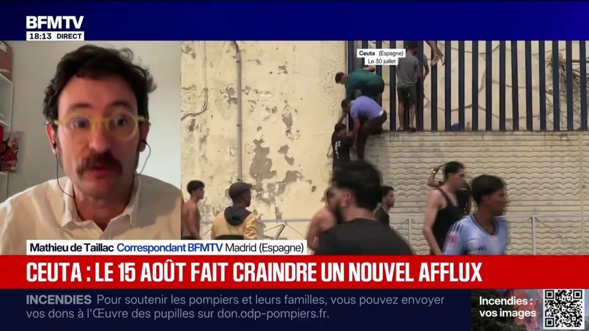 L'Espagne redoute un afflux de migrants dans l'enclave espagnole de Ceuta