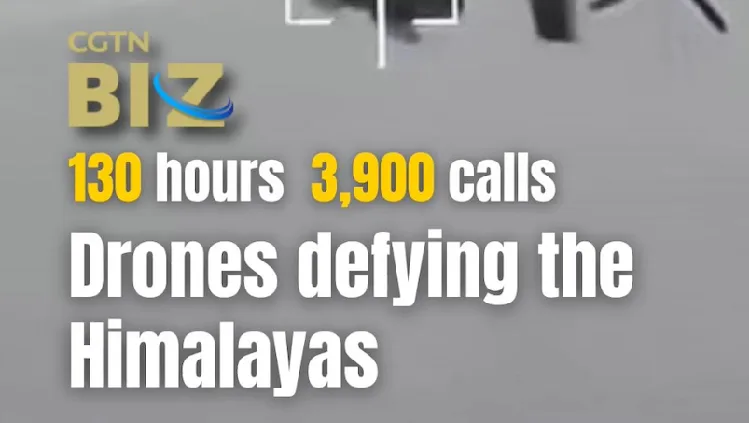 130 hours. 3,900 calls. Drones defying the Himalayas