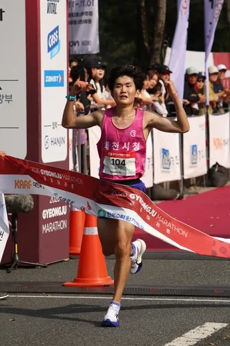 김홍민·김가이, 경주국제마라톤대회 국내 남녀부 우승