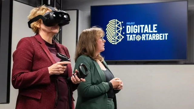 Kriminalitätsbekämpfung: LKA macht Tatorte mit Datenbrille erneut begehbar
