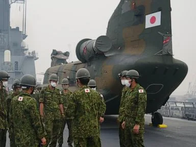 Japan deploys equipment to Borneo to help fight wildfires causing toxic haze
