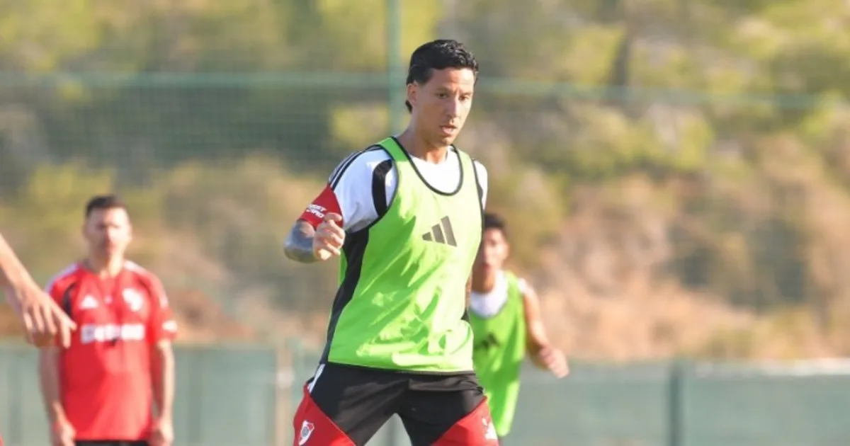 Buena noticia en River: Driussi recibió el alta