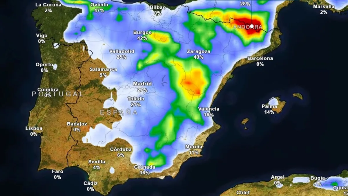Los meteorólogos dicen que se acerca el temporal más adverso de todo el verano, con inestabilidad y tormenta