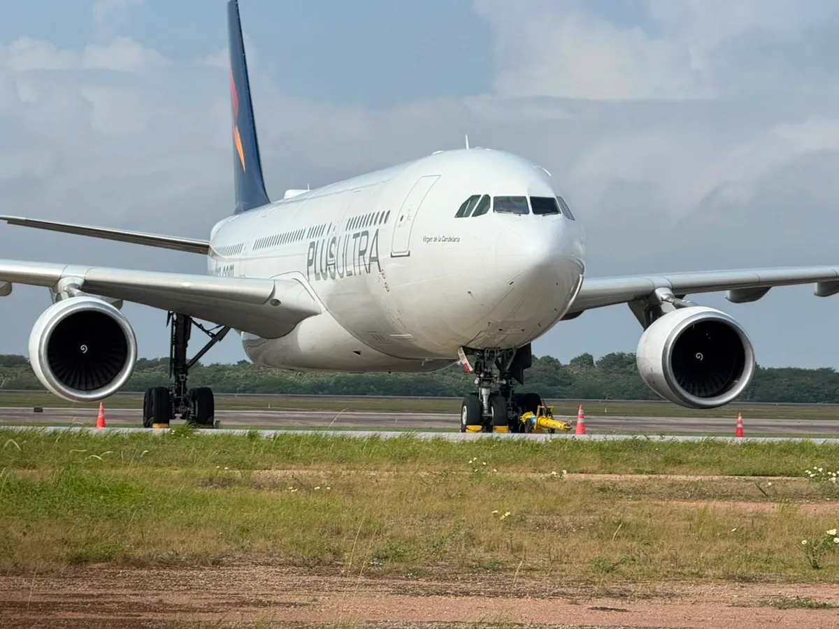 Avião que ia de Buenos Aires a Madri faz pouso de emergência no Aeroporto de Natal