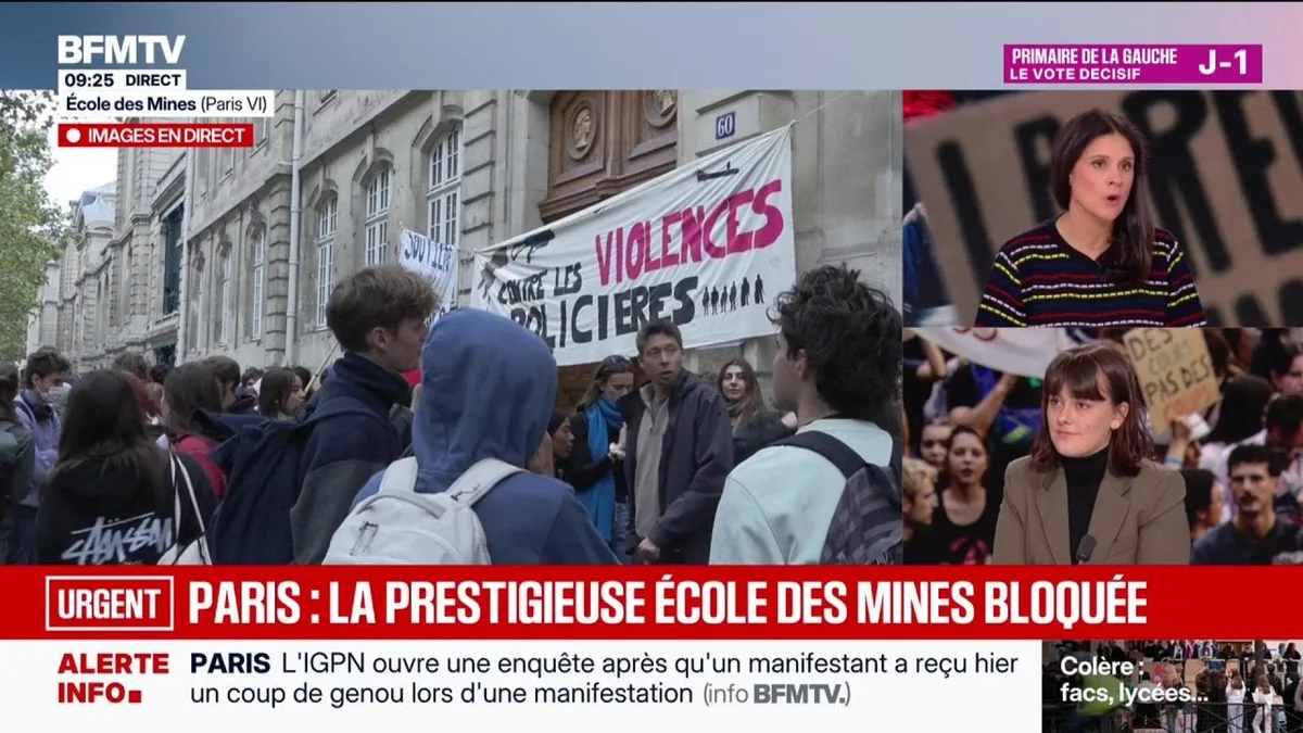 Colère des lycéens: Suzanne Nijdam, présidente de la Fage, affirme que son syndicat "pourrait adhérer" à une marche vers Matignon le 13 octobre