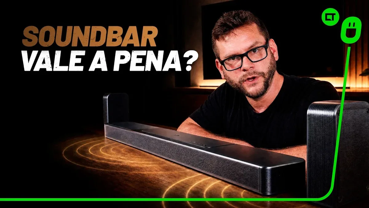Soundbar ou home theater: análise compara conveniência e física do som