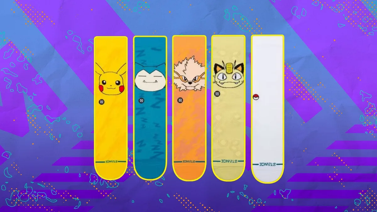 Pokémon and Stance are dropping UV-reactive socks with a secret — where to buy this fun collab