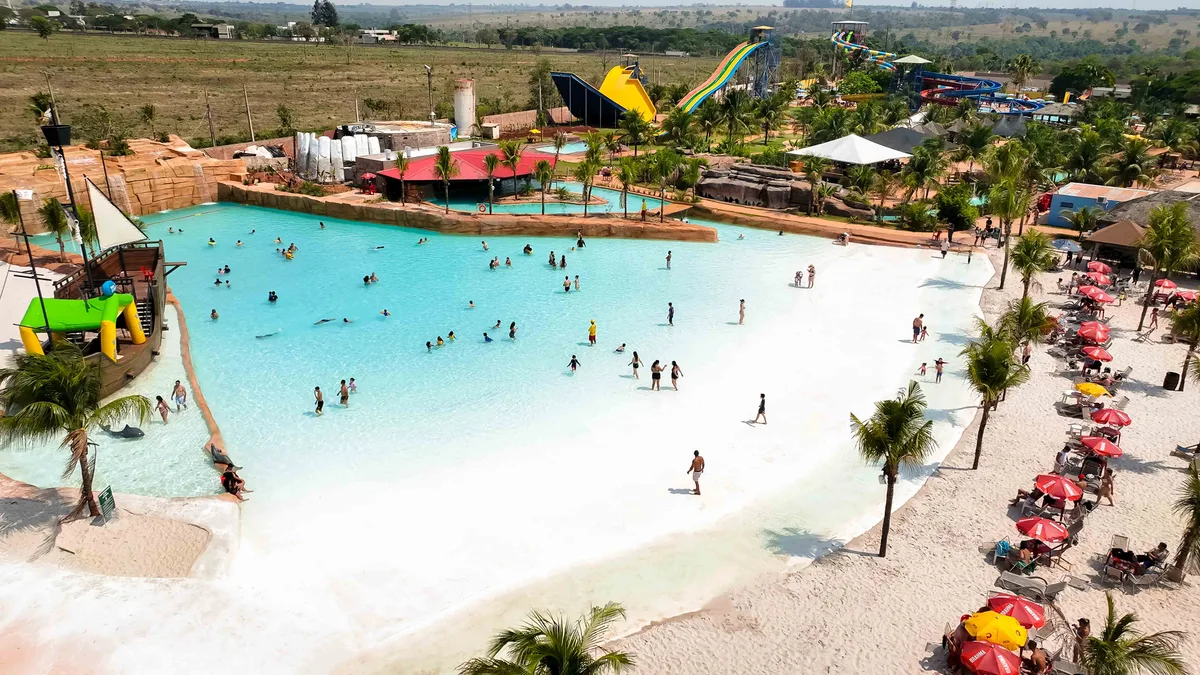 Praia no MS e novas atrações: Eco Park amplia lazer na Capital