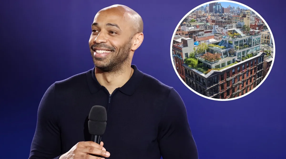 Thierry Henry vende su lujosa residencia en Nueva York: el detalle exclusivo y su impactante valor