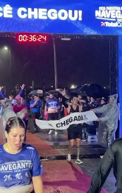 Confira os resultados do primeiro dia de Meia Maratona Internacional de Navegantes