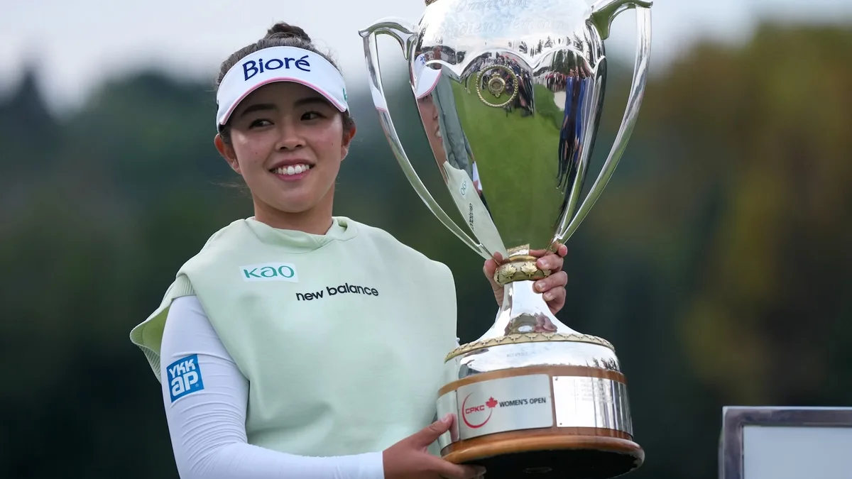 Yamashita matches LPGA Tour's 72-hole scoring record in 9-stroke victory in Edmonton