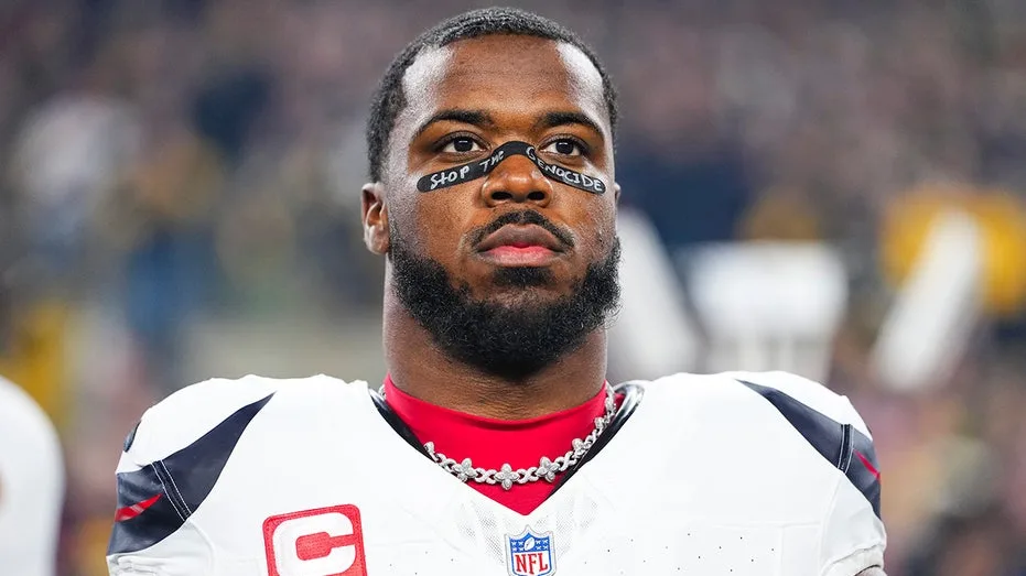 Texans' Azeez Al-Shaair to be fined once again by NFL for wearing Pro-Palestinian personal message on eyeblack