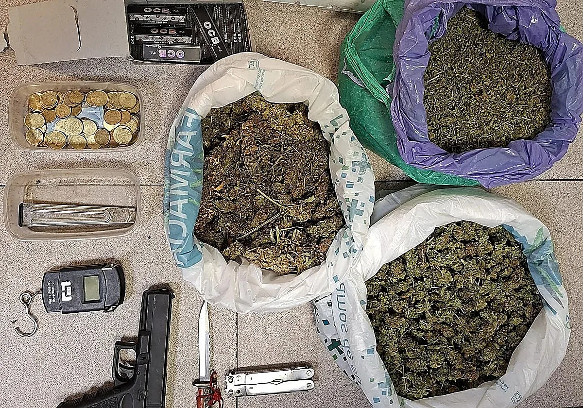 Los delitos por tráfico de droga suben un 70% en la última década en Sevilla