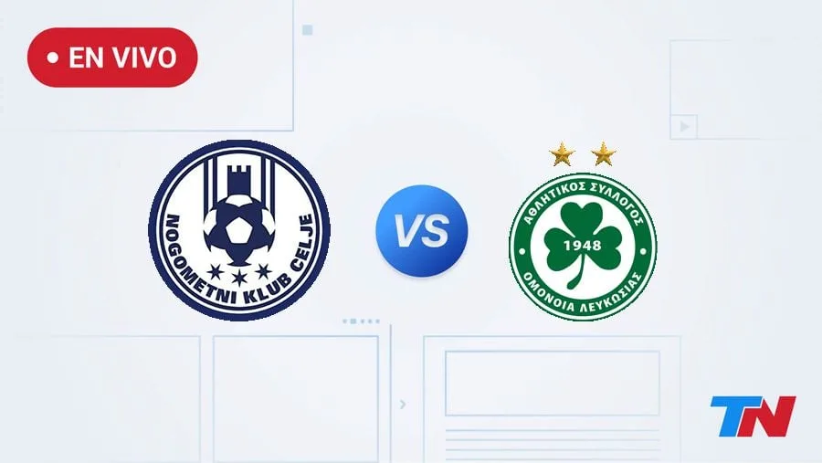 Celje vs Omonia en vivo por la fecha 2 de la UEFA Europa League: hora, dónde ver y formaciones