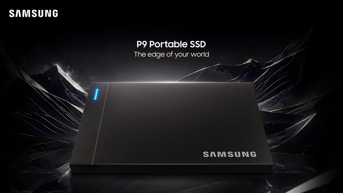 삼성전자, 차세대 포터블 SSD 2종 P9, P7 공개