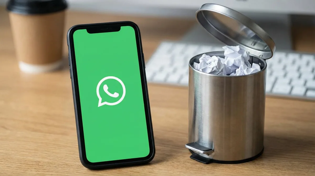 Cómo borrar 10 GB de WhatsApp en la papelera oculta