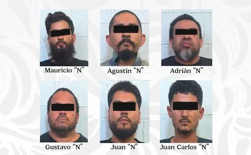 Liberan a tres personas privadas de la libertad en Puerto Peñasco, Sonora; detienen a siete y aseguran arsenal tras operativo