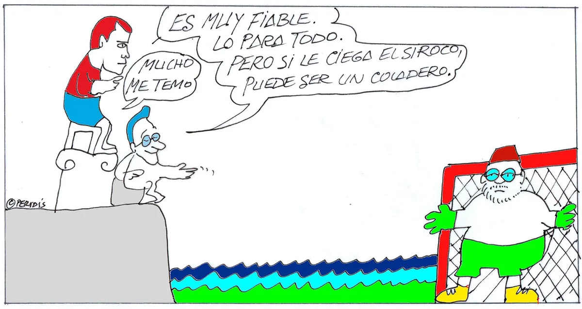 Peridis: ¡Qué portero!
