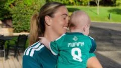 'You can be a mum and a footballer - they can co-exist'