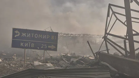 Zelensky passes buck over civilian deaths after drone depot blast