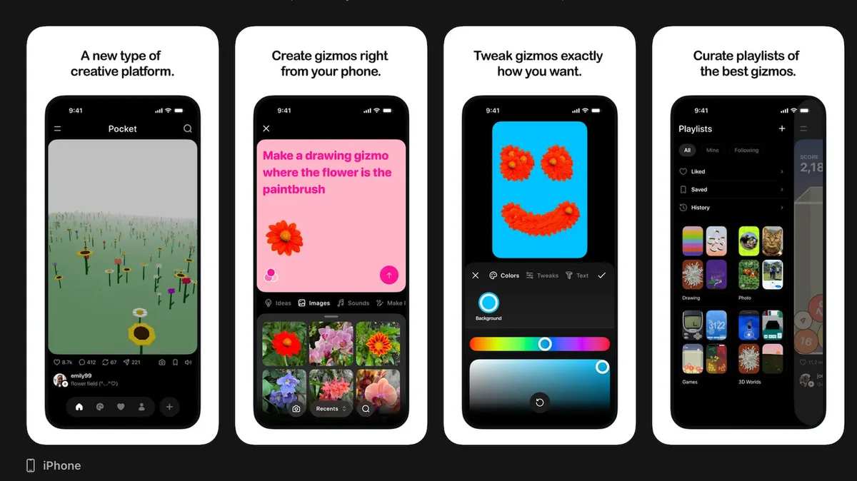 Meta's app for creating generative AI minigames is now available in the US