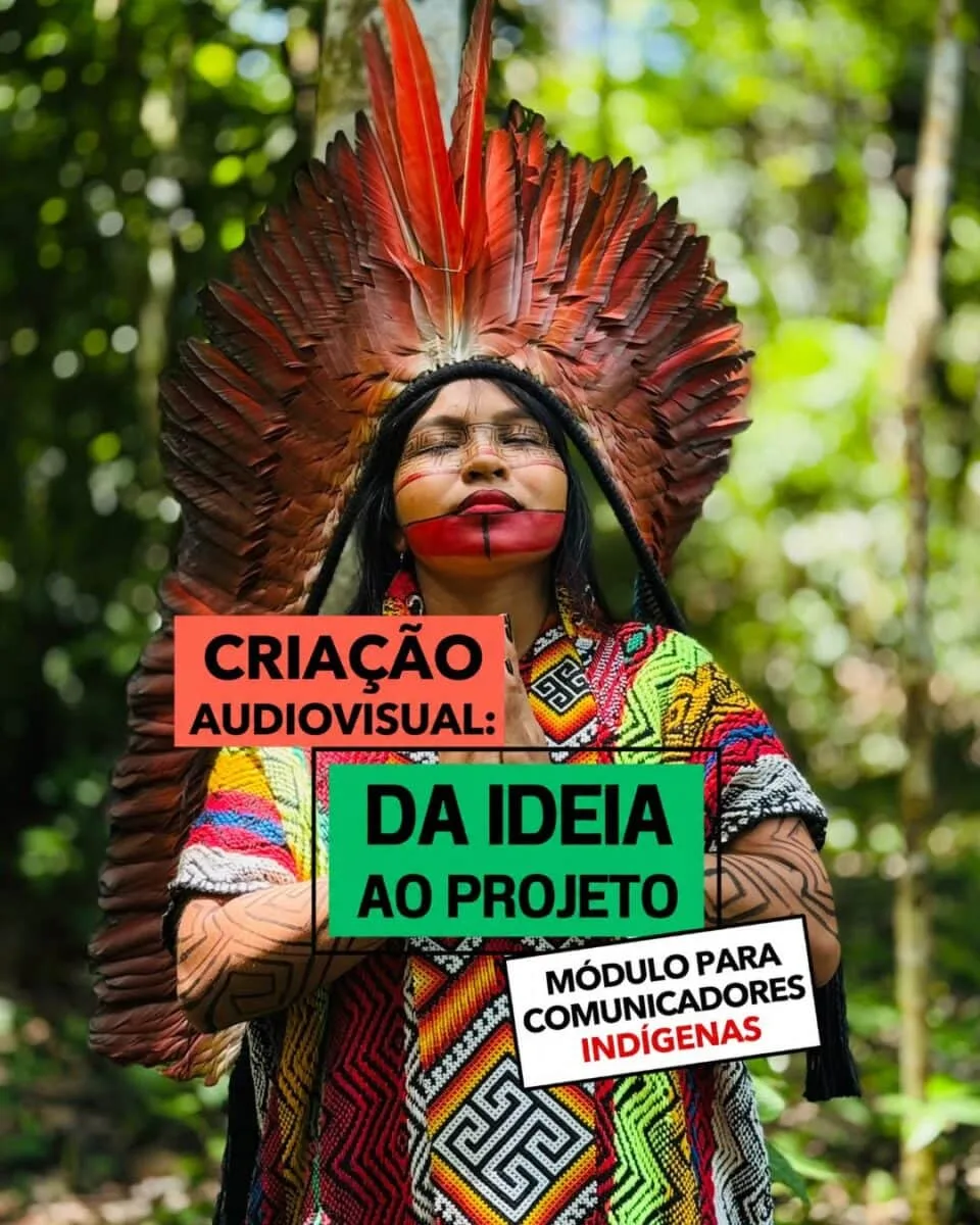 Oficina gratuita oferece formação audiovisual para comunicadores indígenas em Rio Branco