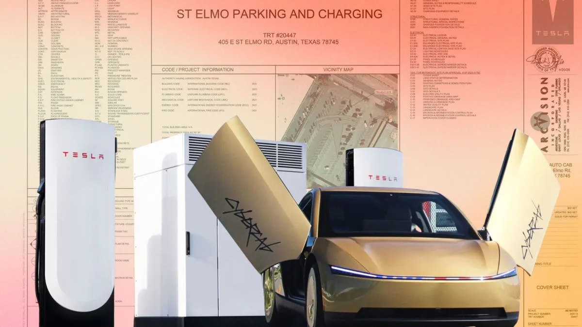 Les plans du futur hub de Robotaxi Tesla dévoile l’envers du décor (et ce n’est pas 100 % autonome)