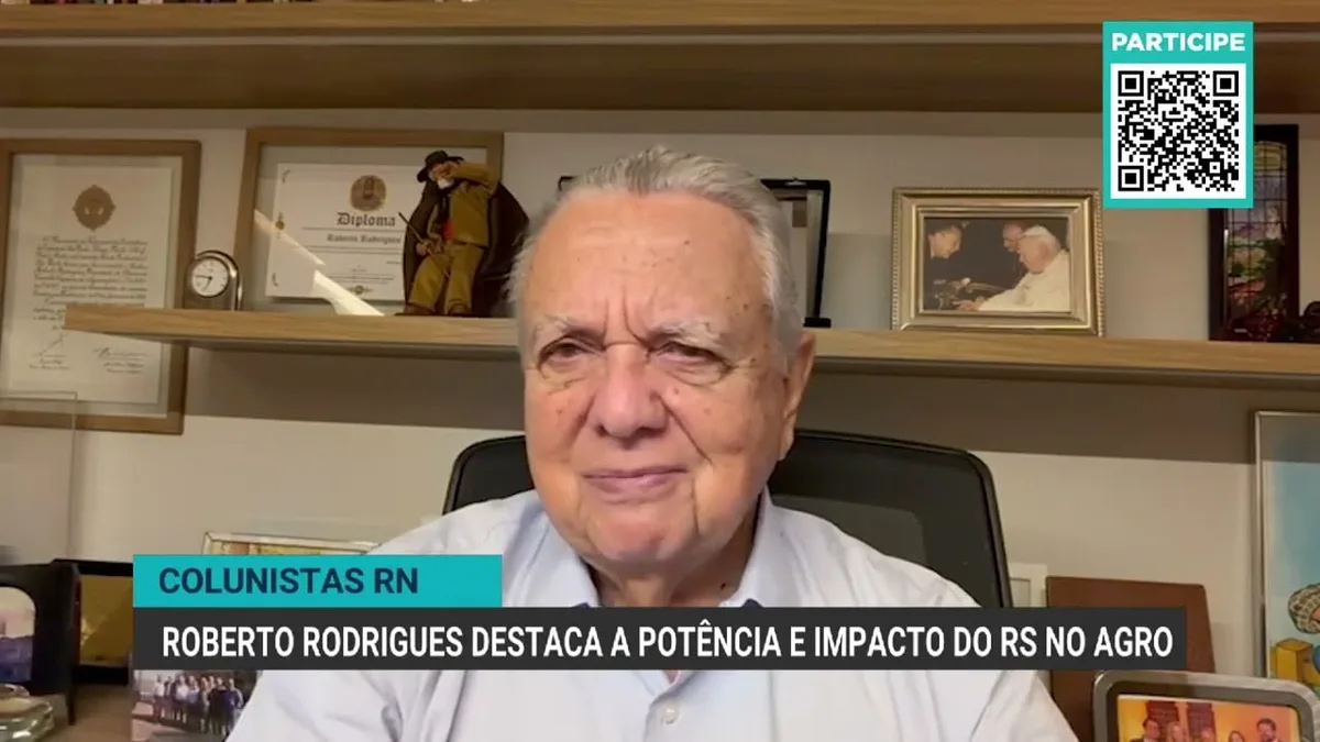 Roberto Rodrigues destaca a importância do Rio Grande do Sul para o agro brasileiro