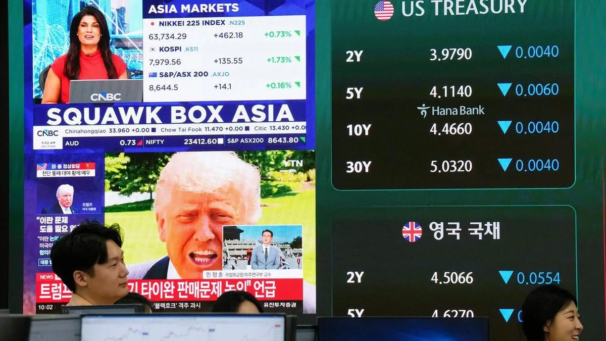 Asia shares downbeat as bond yields, oil stay high