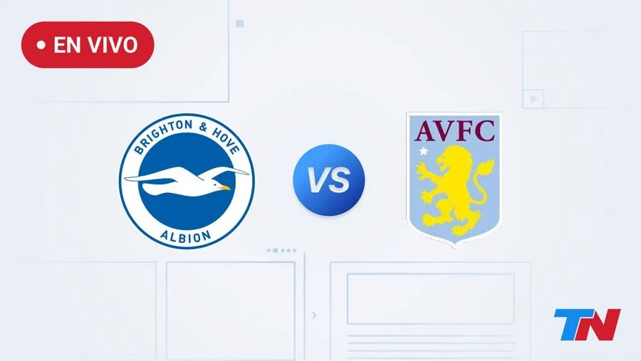 Brighton vs Aston Villa en vivo por la fecha 1 de la Premier League: hora, dónde ver y formaciones