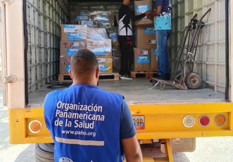 OPS entregó 2,2 toneladas de insumos en el Hospital Universitario de Cumaná
