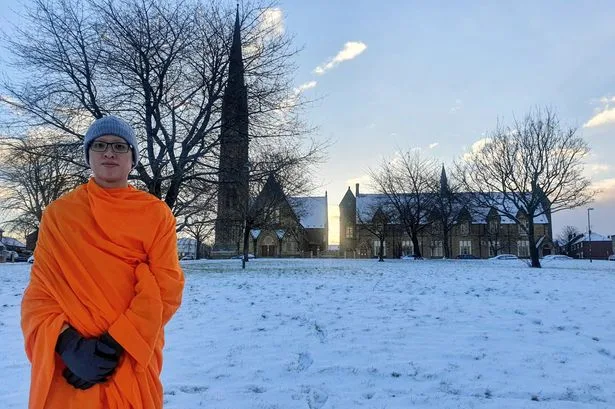 Buddhist monk ‘punched in the face’ by balaclava-clad boy in UK park