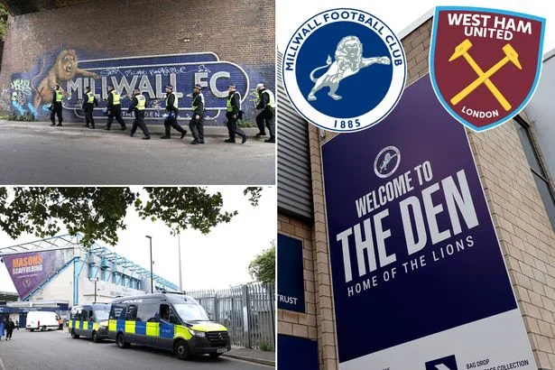Millwall vs West Ham LIVE: Police statement and huge dispersal area as fears of violence rise