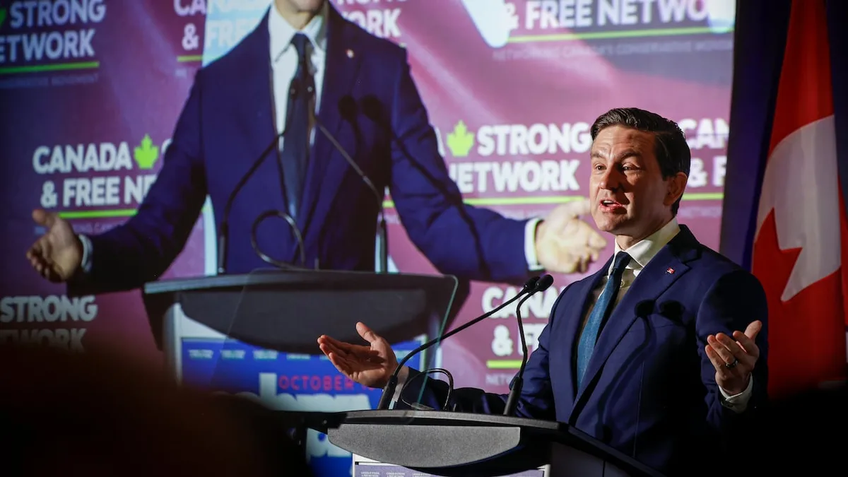 Poilievre urges Albertans to embrace Canada: 'We don’t take our ball and go home'