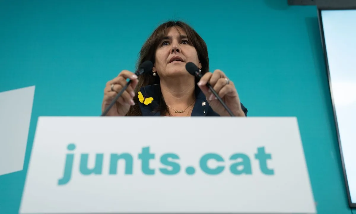 La segunda vida política de Laura Borrás: la expresidenta de Junts gana fuerza para una remontada frente a Aliança Catalana