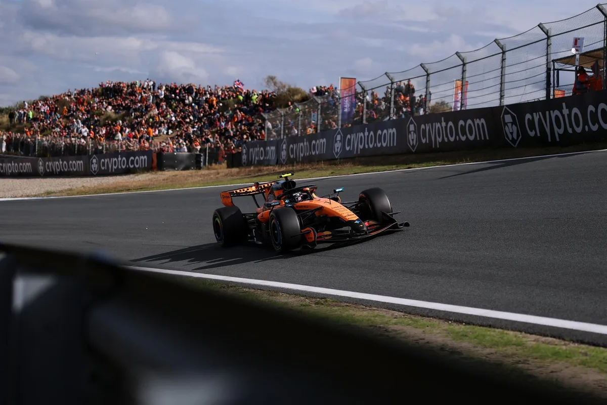 El inglés Lando Norris logra la 'pole' de Zandvoort bajo el chispeo final
