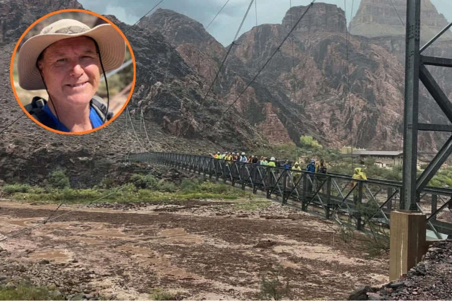 Encontraron los restos de la última persona desaparecida tras las inundaciones en el Gran Cañón