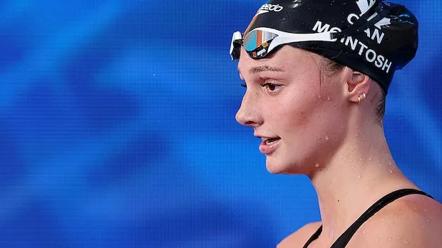 World record-holder Summer McIntosh fails to qualify for 400m freestyle final at Pan Pacific swim meet