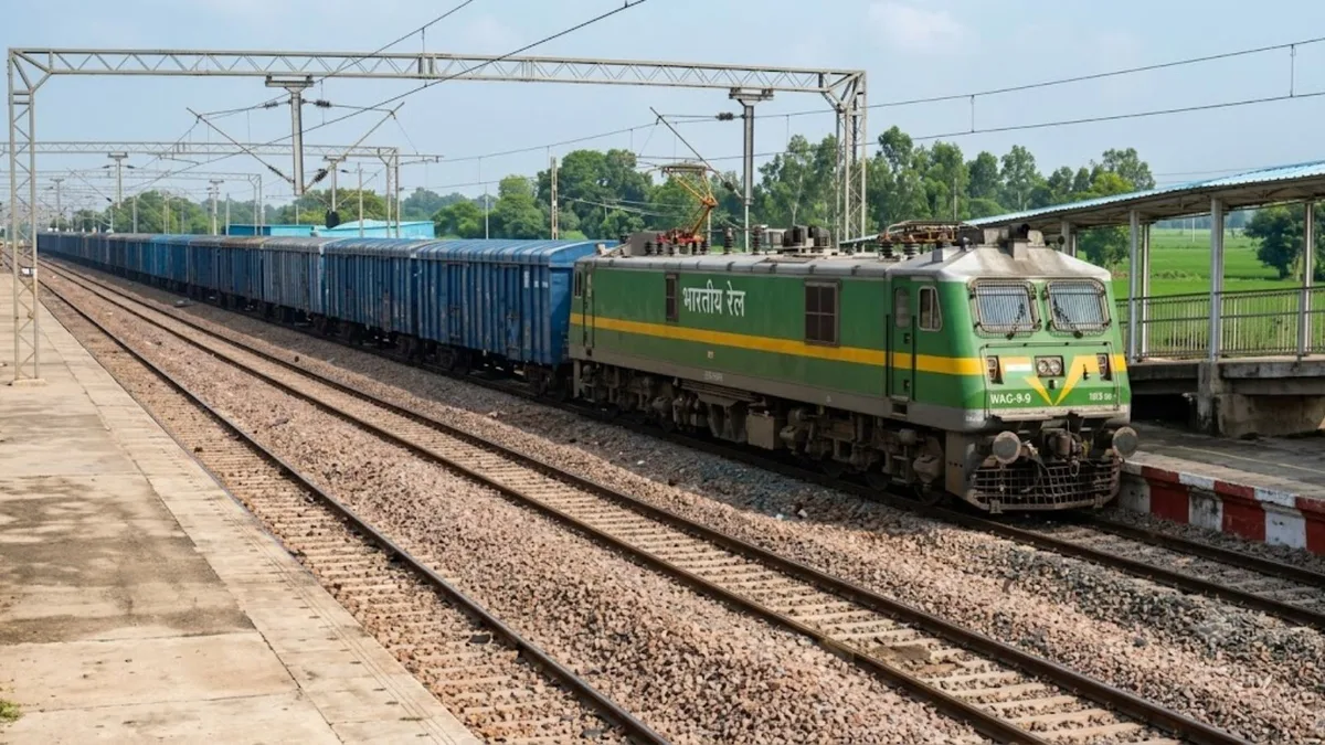 129 wagons, 3 engines: North Eastern Railway runs its longest ‘Awadh Mahashakti’ freight train